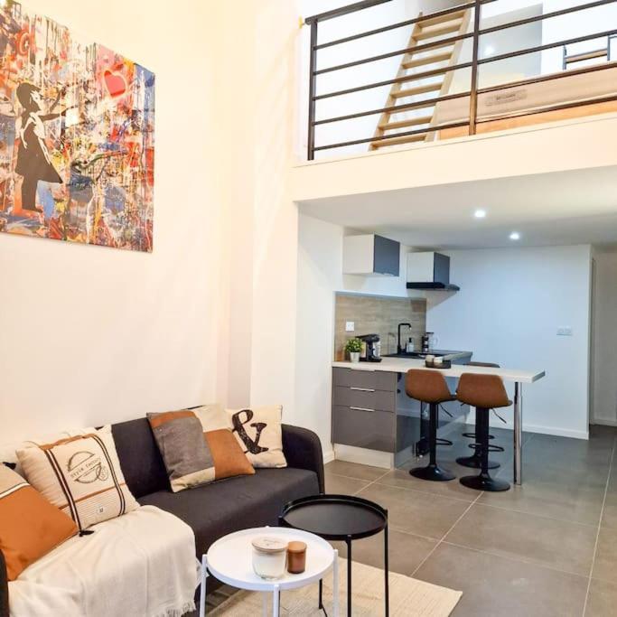 Apartament L'Atelier C Magnifique Loft Avec Terrasse Privee Saint-Etienne  Zewnętrze zdjęcie